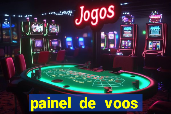 painel de voos santos dumont